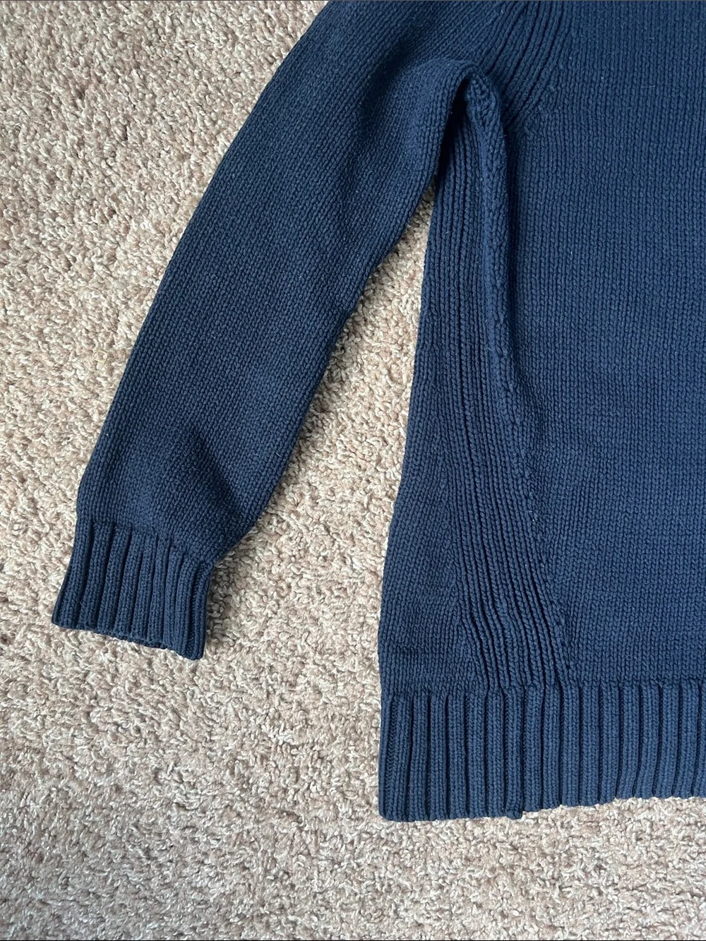J.crew. Rollneck Sweater in Navy